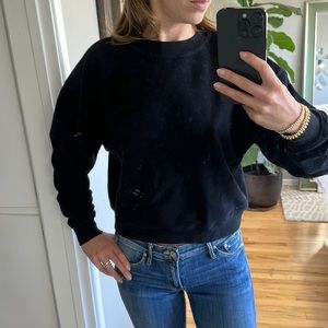 ANINE BING Black Sweatshirt